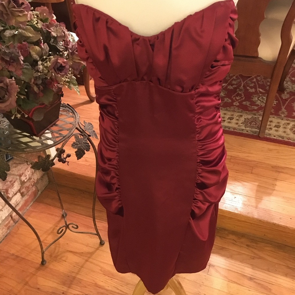 •NWOT• Speechless Red Dress w/ Studded Straps - Picture 5 of 6